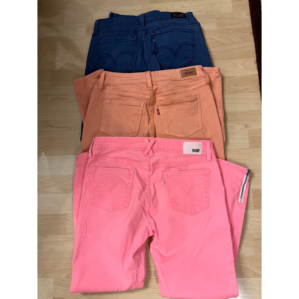 🔥🔥 Levi’s 3 pairs legging jeans - size 9 - priced to go!